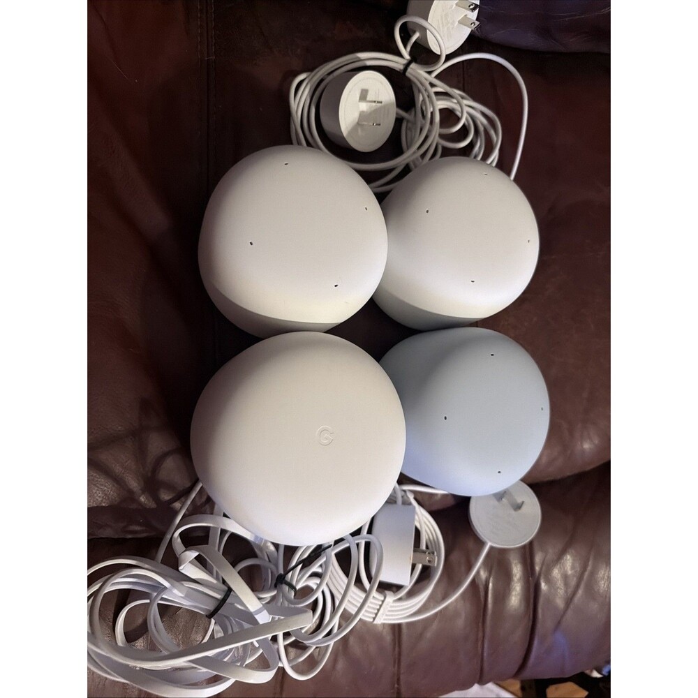GOOGLE NEST H2E WIFI ACCESS POINT RANGE EXTENDER X3 And 1 H2D Wifi Point